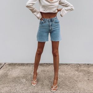 Thrills Thelma Shorts in Trucker Blue Size 24